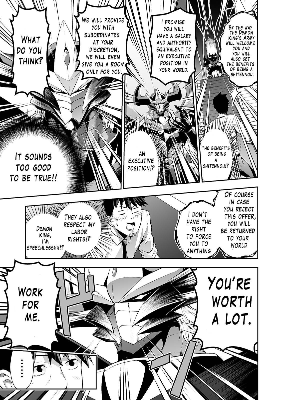 Salaryman ga Isekai ni Ittara Shitennou ni Natta Hanashi Chapter 1 11